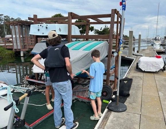 One-on-Two Opti Training at Coyote Point Yacht Club